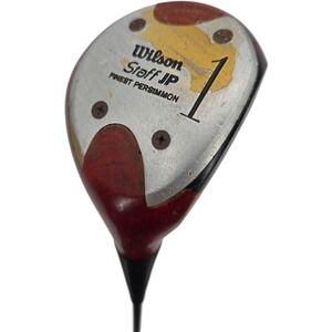 Wilson Staff JP Finest Persimmon Driver Golf Club RH Men's Rite Wilson Grip 44"